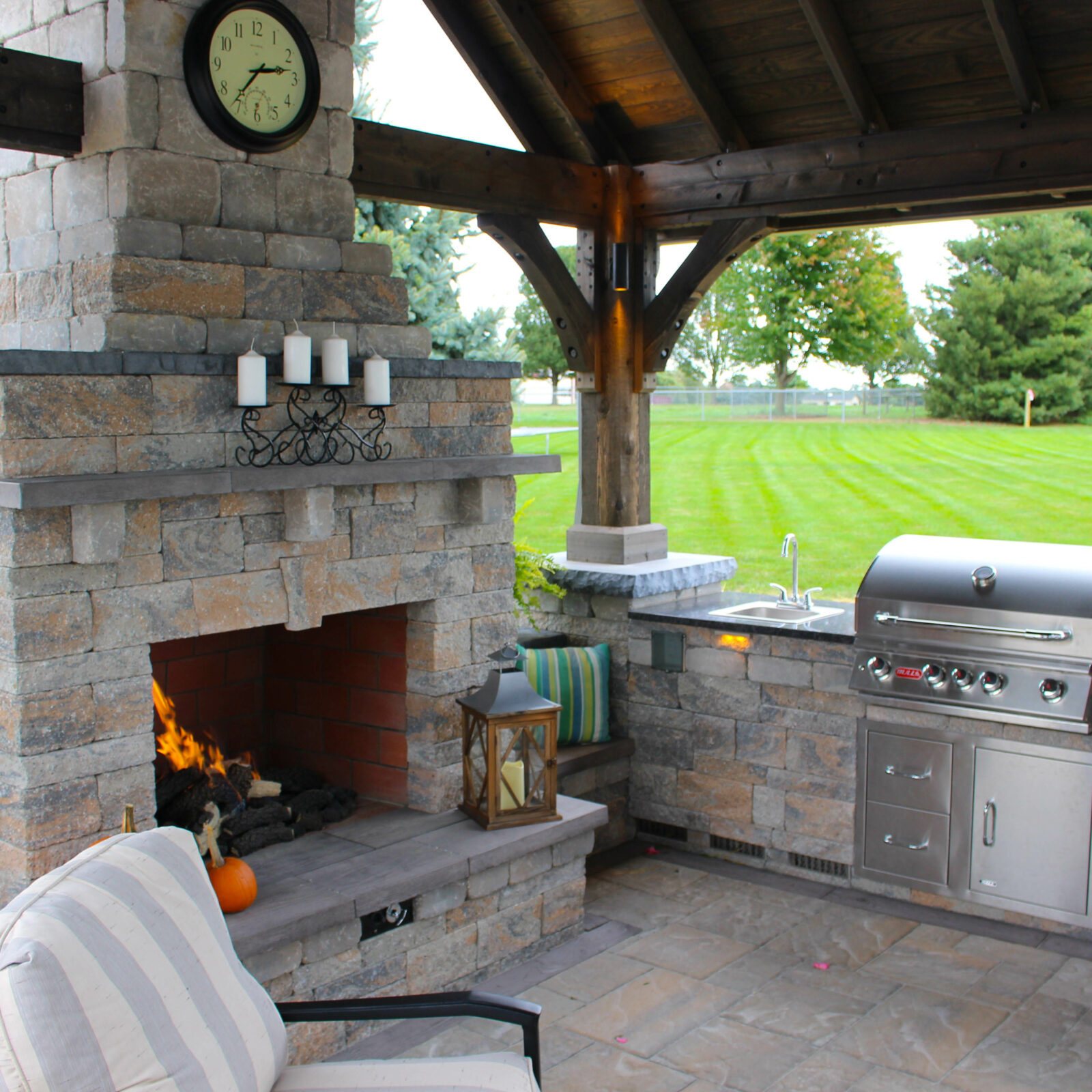 Grill Islands & Outdoor Kitchens - Willow Gates Landscaping