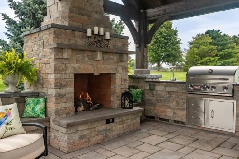 Outdoor Kitchen with Pavilion | See the Photos and Get a Free Consultation